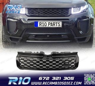 PARRILLA RANGE ROVER EVOQUE 10-18 LOOK DYNAMIC NEGRO BRILLO