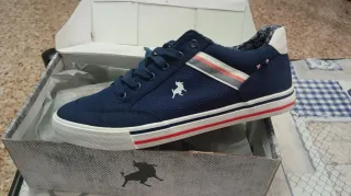 Zapatillas Lois Hombre Azul