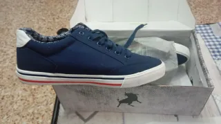 Zapatillas Lois Hombre Azul