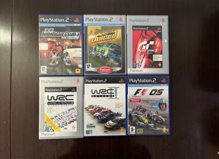 Lote 6 Juegos Carreras PS2