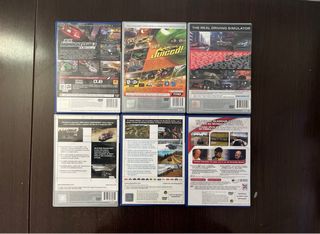 Lote 6 Juegos Carreras PS2