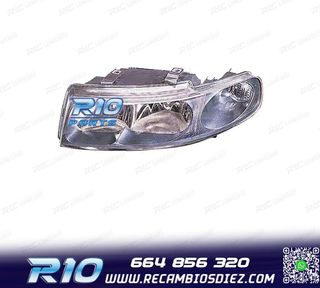 FARO IZQ PARA SEAT LEON 99-05 TOLEDO II 99-04