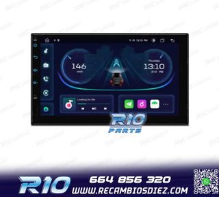 RADIO GPS ANDROID 14 2DIN 7" MULTIMEDIA GPS HD 3 USB SD