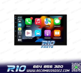 RADIO GPS ANDROID 14 2DIN 7" MULTIMEDIA GPS HD 3 USB SD