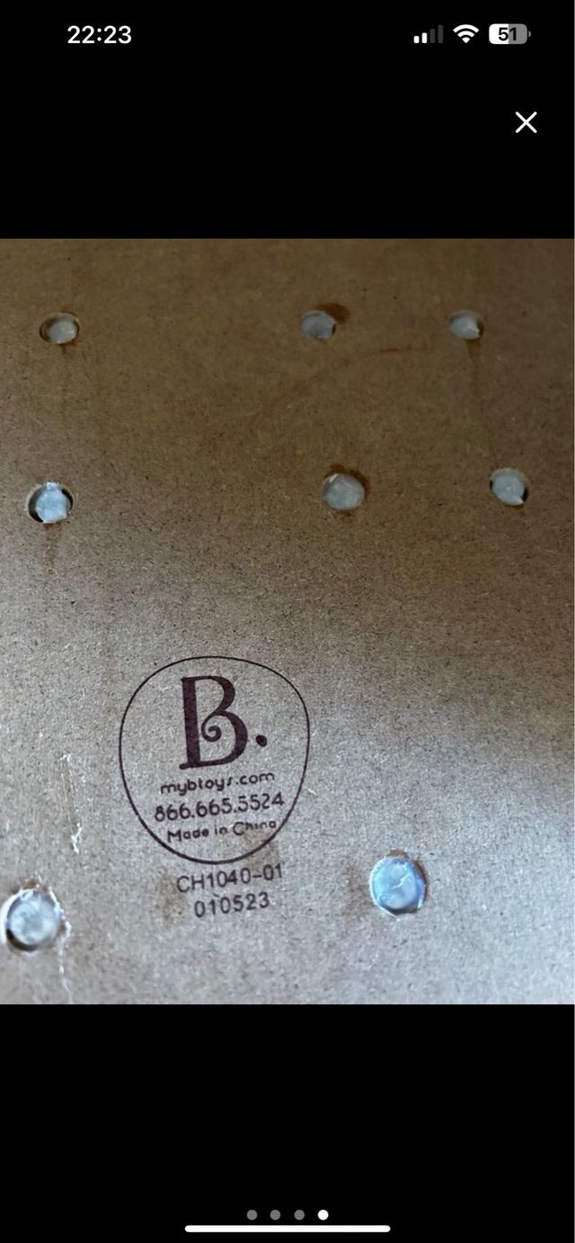 Cubo de actividades infantil de madera