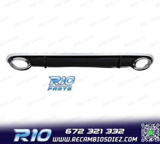 DIFUSOR AUDI A4 B8 07-11 LOOK RS4