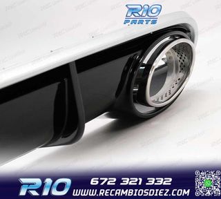 DIFUSOR AUDI A4 B8 07-11 LOOK RS4