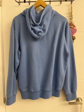 Sudadera Kenzo Azul con Logo Tigre Bordado