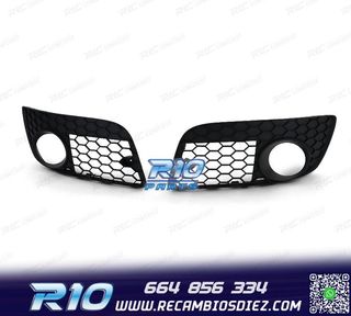 REJILLAS NIEBLA VOLKSWAGEN VW GOLF 5 03-09 GTI NEGRO