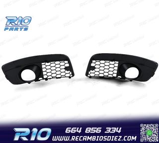 REJILLAS NIEBLA VOLKSWAGEN VW GOLF 5 03-09 GTI NEGRO