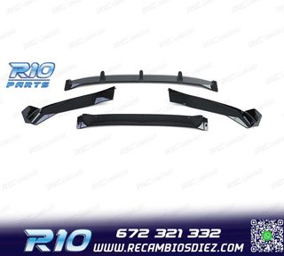 SPOILER LIP PARA BMW X5 F15 12-18 LOOK M PERFORMANCE NEGRO B
