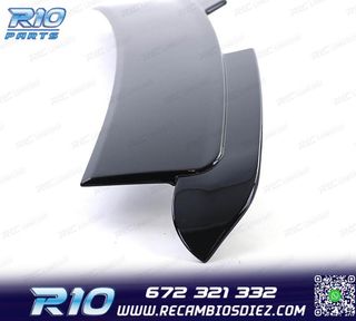 ALERÓN SEAT IBIZA 6J 5P 08- LOOK CUPRA NEGRO BRILLO