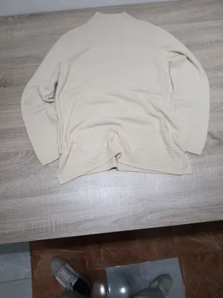 Jersey hombre beige talla M