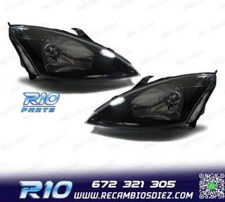 FAROS FORD FOCUS 98-01 FONDO NEGRO