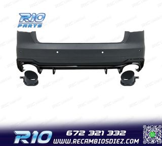 PARAGOLPES TRASERO AUDI A4 17-20 LOOK RS4