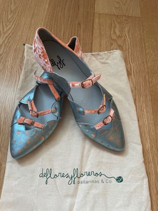 Zapatos De Florey Floreros Talla 40