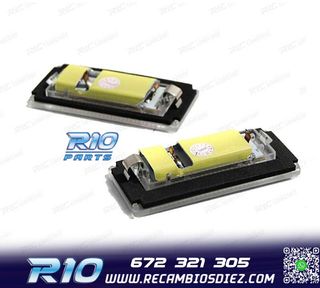LUCES DE MATRÍCULA LED PARA MINI COOPER 2001-2006