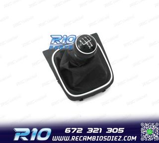 POMO CON FUNDA 5 VELOCIDADES PARA VOLKSWAGEN VW GOLF 5 JETTA