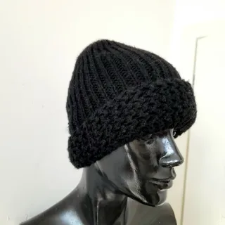 Berretto invernale nero unisex