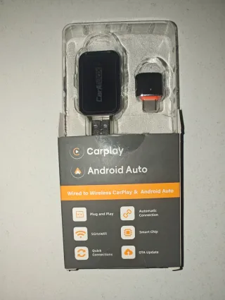 Adaptador Car AIbox CarPlay Android Auto Inalámbri