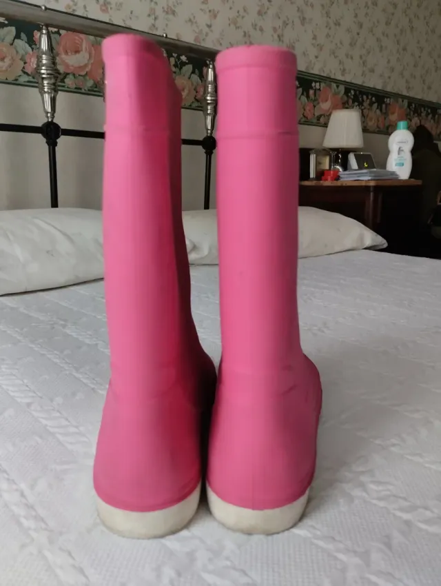 Botas de agua Triborad Niña Rosa