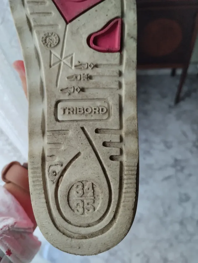 Botas de agua Triborad Niña Rosa