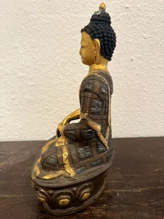 Buda Shakyamuni tibetano bronce