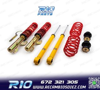 SUSPENSIÓN ROSCADA EIBACH MTS PARA VOLKSWAGEN VW GOLF 4 IV