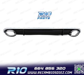 DIFUSOR AUDI A4 B8 07-11 LOOK RS4
