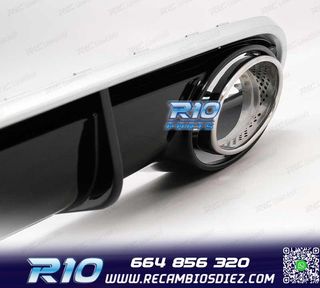 DIFUSOR AUDI A4 B8 07-11 LOOK RS4