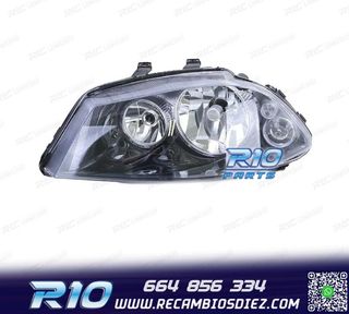 FARO IZQ SEAT IBIZA 6L 02-09 CORDOBA 02-10 H7 + H3