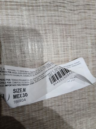 Jersey punto blanco flores XS