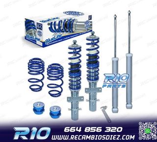 SUSPENSIÓN ROSCADA BLUE LINE PARA VOLKSWAGEN VW POLO 6N 6R