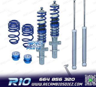 SUSPENSIÓN ROSCADA BLUE LINE PARA VOLKSWAGEN VW POLO 6N 6R