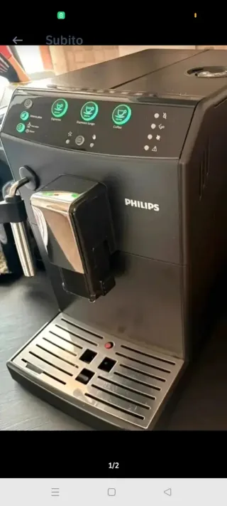 Macchina Caffè Philips Chicchi