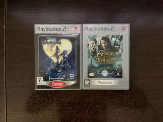 Juegos PS2: Kingdom Hearts y Las dos Torres