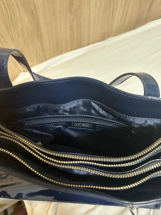 Bolso Armani Junior Azul Charol,