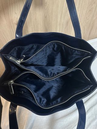 Bolso Armani Junior Azul Charol,