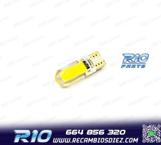 BOMBILLA LED CANBUS W5W T10 ECONÓMICA SILICONE