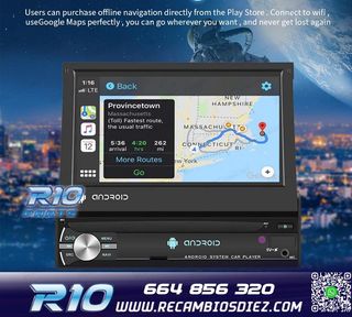 RADIO GPS ANDROID 1DIN TACTIL GPS