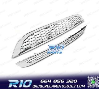 PARRILLA MINI COOPER R50 R53 01-06 S TYPE CROMADA