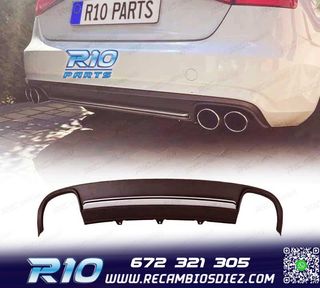 DIFUSOR AUDI A4 B8 12-15 LOOK S4