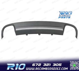 DIFUSOR AUDI A4 B8 12-15 LOOK S4