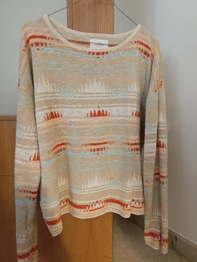 Jersey Springfield Beige y Rojo