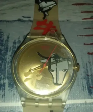 Orologio Swatch Bull Parade Chiny Toro Year Collection 