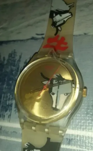 Orologio Swatch Bull Parade Chiny Toro Year Collection 