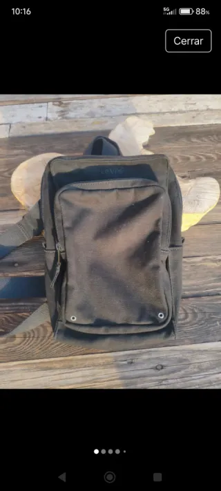 Bolso bandolera Levi's negro