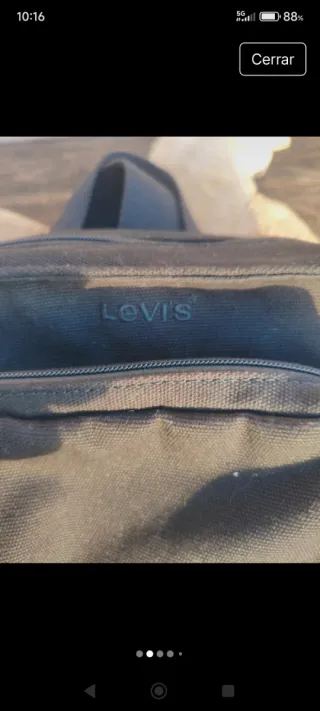 Bolso bandolera Levi's negro