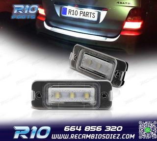 LUCES MATRÍCULA MERCEDES CLASE M W164 05-11 W251 05-10 LED