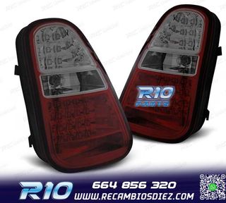 PILOTOS MINI COOPER R50 R52 R53 04-06 LED ROJO AHUMADO